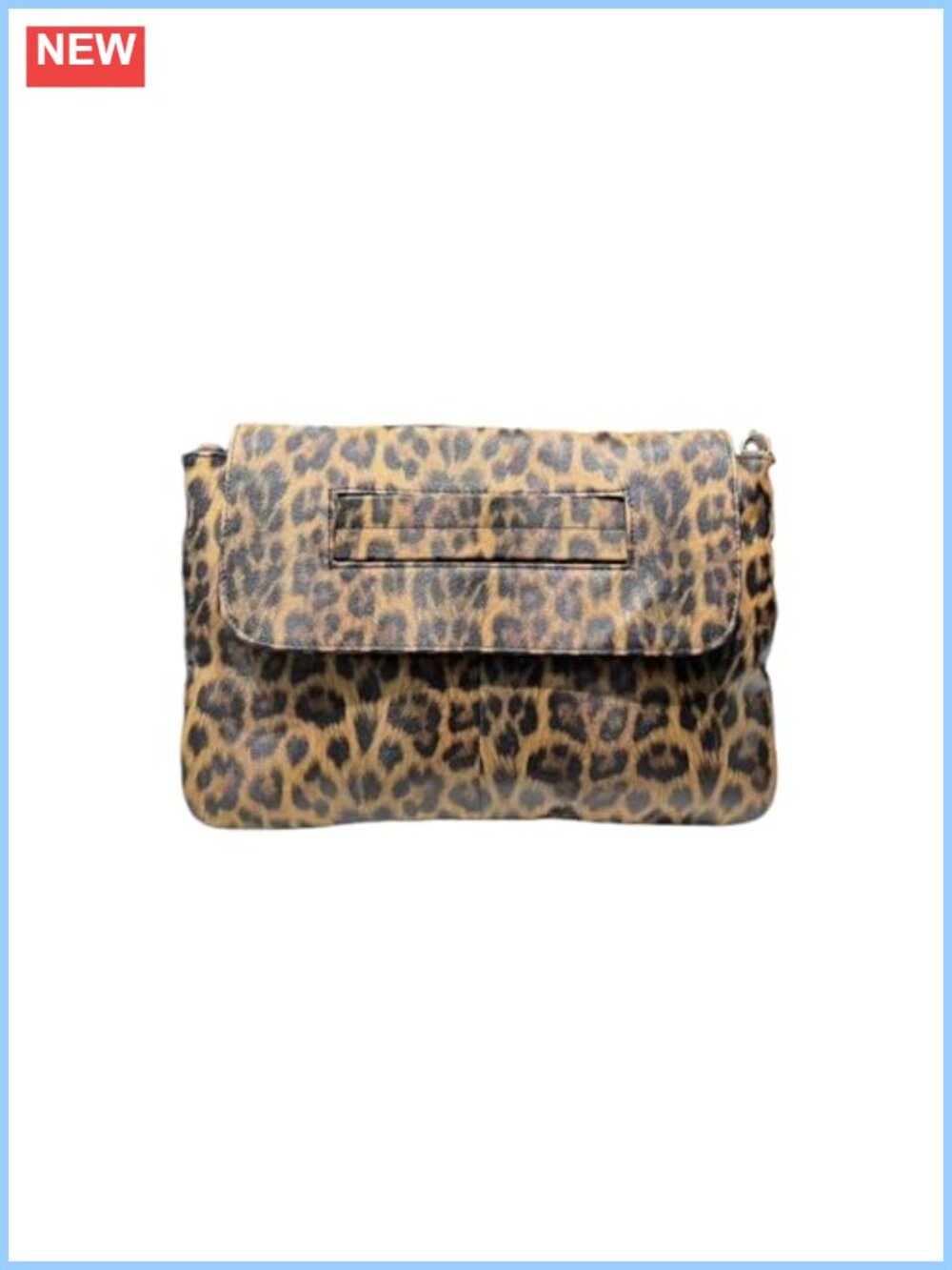 Oversized Faux Leather Crocodile Pattern Envelope Clutch Evening Shoulder Bag